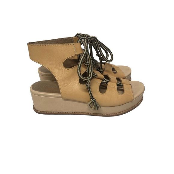Jeffrey Campbell Lace Up Gladiator Platform Sandals - Picture 1 of 12
